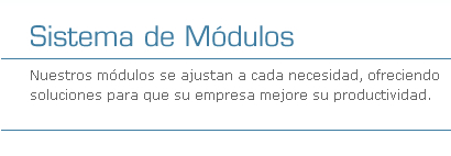 Modulos